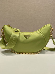 Prada original nylon medium moon bag 1BH222