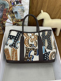 Hermes original canvas medium garden party 30 bag HG0030 ebene