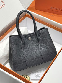 Hermes original negonda leather mini garden party 23 bag HG0023 graphite