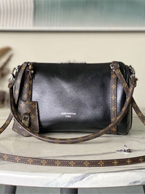 Louis vuitton original shiny calfskin express travel pm M27920 black