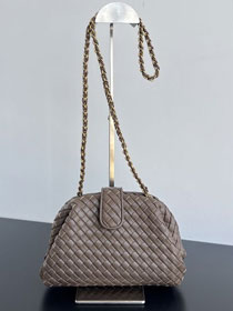 BV original lambskin small lauren 1980 clutch 804038 pinecone