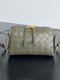 BV original lambskin concert pouch 794258 cypress