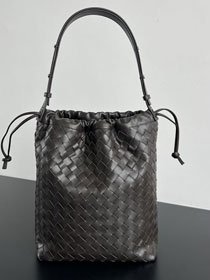 BV original lambskin biblioteca bucket 836020 fondant