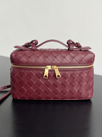 BV original calfskin bang bang vanity case 789109 barolo