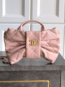 CC original lambskin small handbag AS5849 pink