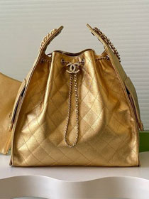 CC original grained calfskin 25 medium handbag AS5311 gold