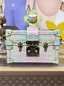 Louis vuitton original calfskin petite malle handbag M85819 
