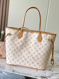 Louis vuitton original monogram canvas neverfull MM M27521 dune