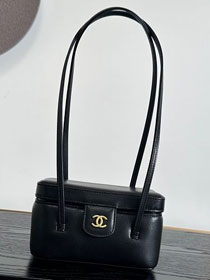 CC grained calfskin small vanity AP5067 black