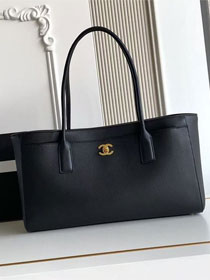 CC calfskin small tote bag AS6243 black